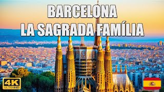 Discovering the Beauty of La Sagrada Família: Barcelona Walking Tour - UHD 4K