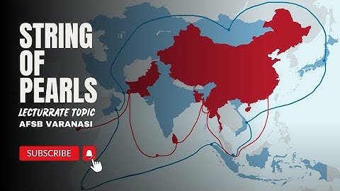 String of Pearls | Lecturrate Topic in AFSB Varanasi | SSB Interview | SSB Buddy | #ssb #cds #afcat
