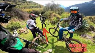 Descenso por RAQCHI, Cusco. Conociendo nuevos senderos con los amigos de ride.