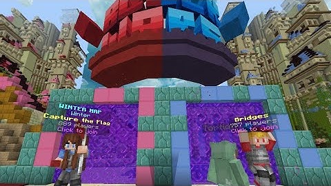 CubeCraft Block Wars |CTF| But our enemies are noob