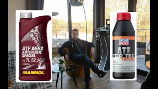 MANNOL против LIQUI MOLY, тест ATF жидкостей для АКПП