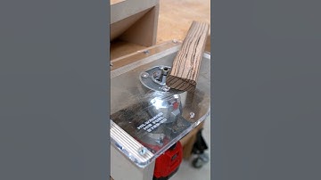 Mount your trim router to use as a router table #woodworkingtools #routertable