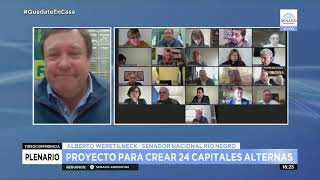 Sdor. Alberto Weretilneck - Plenario De Comisiones 31-07-20