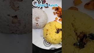 Todays Lunch| shorts lemon rice curd rice