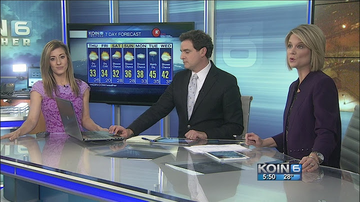KOIN 6 Weather Forecast Winter Storm Update with Kristen Van Dyke December 14 2016