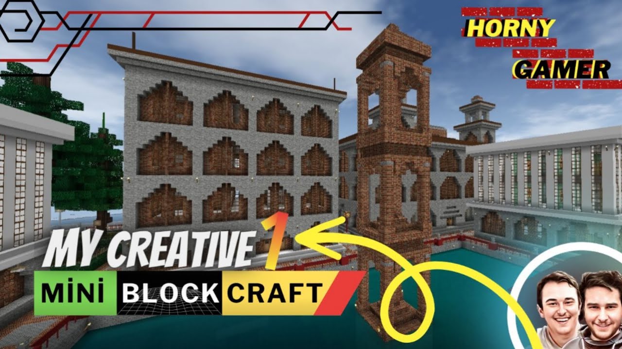 mini BLOCK craft MY CREATİVE 1 - YouTube