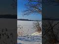 Breathing Out Winter Serenity❄️ASMR Final Shore Walk with Drifting Snow &amp; Light #snow #relax #nature