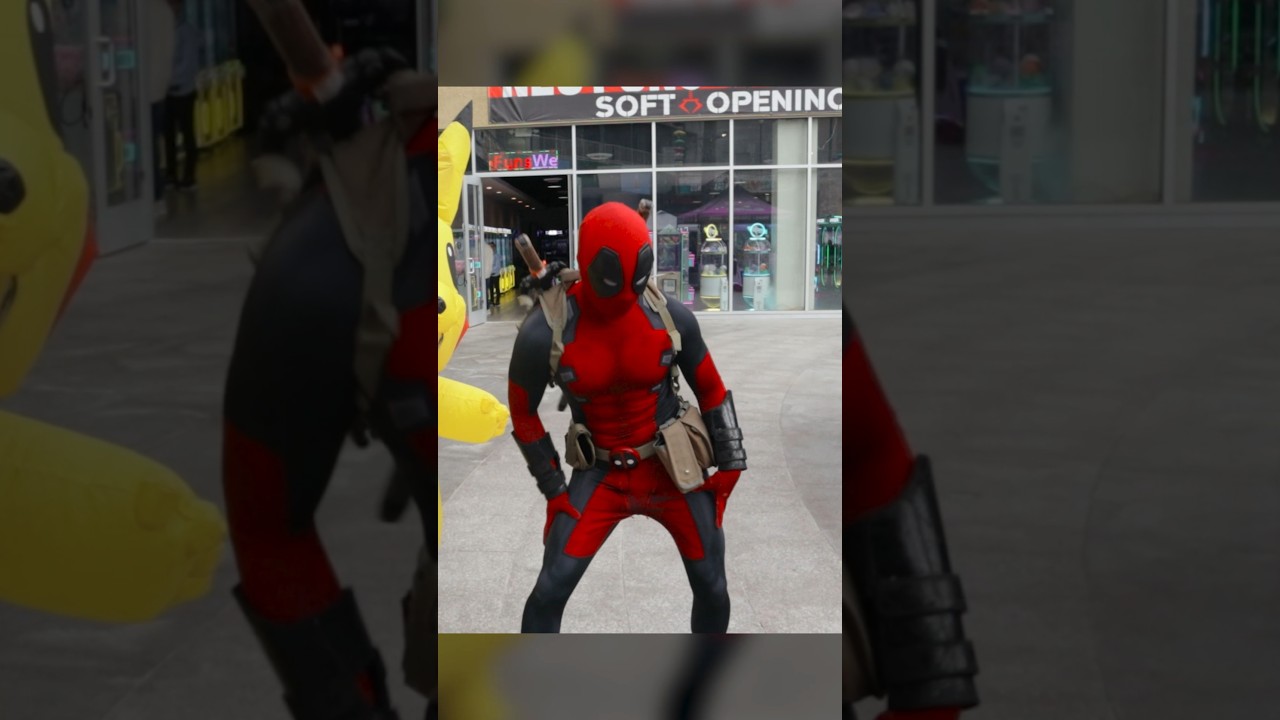 Nishiyama Daddy dance, but it's Deadpool 🕺 #deadpool #cosplay #anime