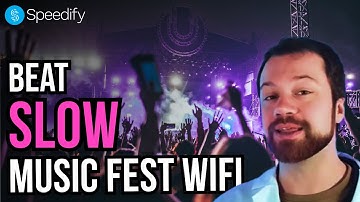 Fix Slow Wifi at Music Festivals: Combine WiFi Hotspots and 4G, 5G