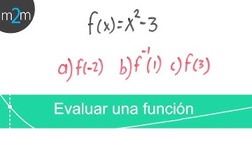 Evaluar una función│ejercicio 1