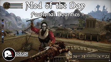 Morrowind Mod of the Day - Factional Bounties Showcase