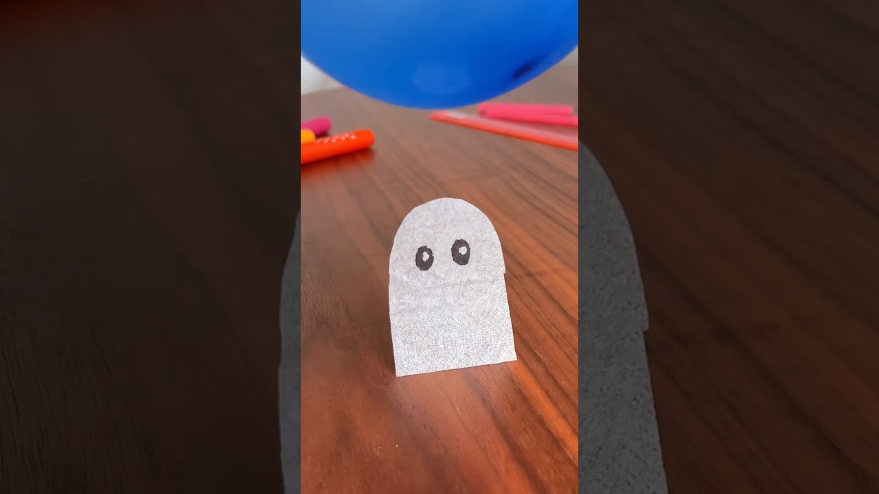 Static Ghost Experiment for Kids😻