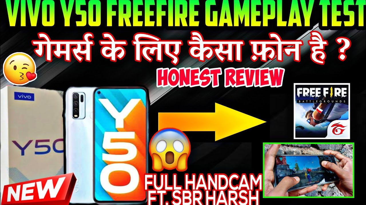 VIVO Y50 FULL GAMEPLAY REVIEW| VIVO Y50 IS IT WORTH FOR GAMING|FREEFIRE