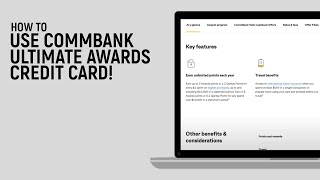 How to Use Commbank Ultimate Awards Credit Card [Review]