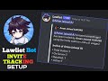 Lawliet Bot setup | Best Invite Tracker Bot Setup Discord 2022 ( 4 CLICK EASY SETUP)