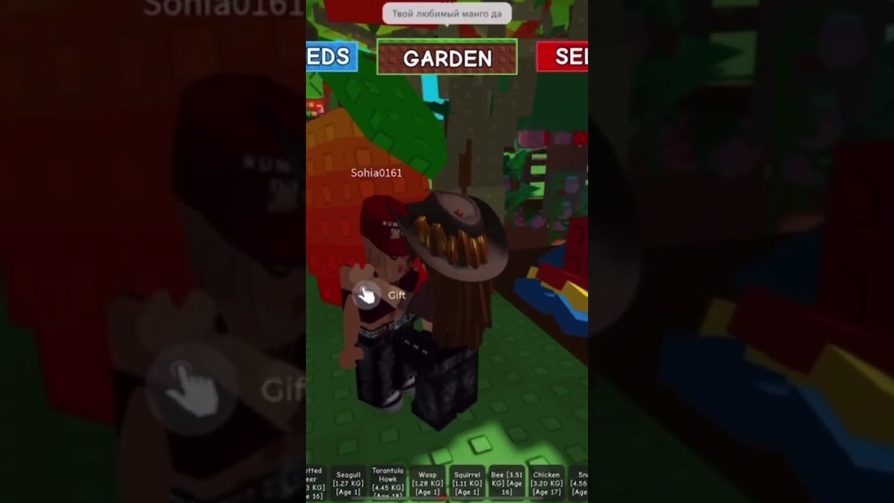 Ask fruit what they like in real life and give it 😎