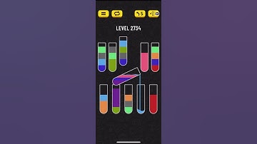 Water sort puzzle 2734