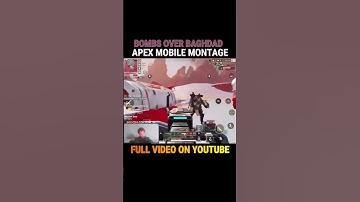 Thumbnail of BOMBS OVER BAGHDAD OUTKAST Apex Legends Mobile Gameplay Montage 🤯