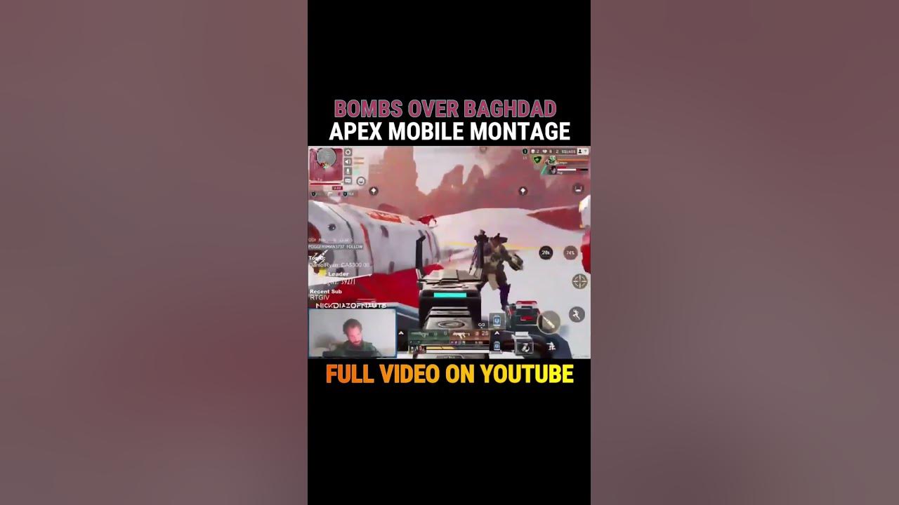 BOMBS OVER BAGHDAD OUTKAST Apex Legends Mobile Gameplay Montage 🤯