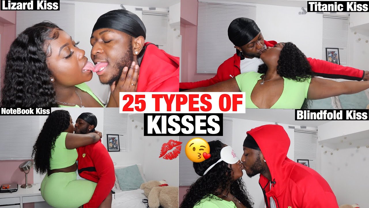 25 TYPES OF KISSES!! 💋 PART 2