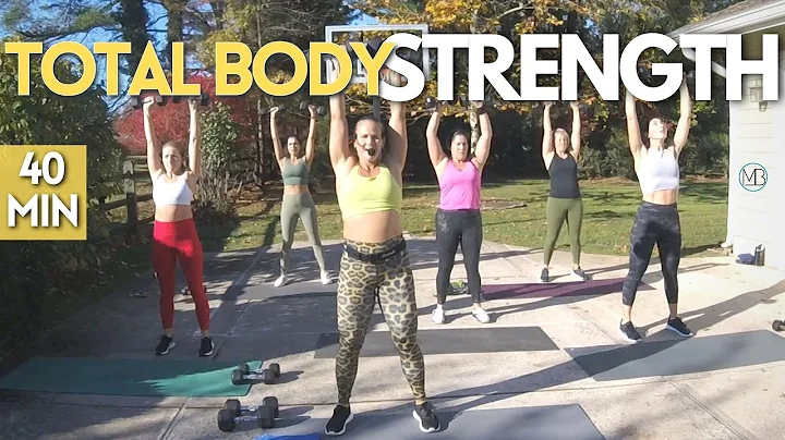 40 MIN Total Body Compound Strength Workout | At H...