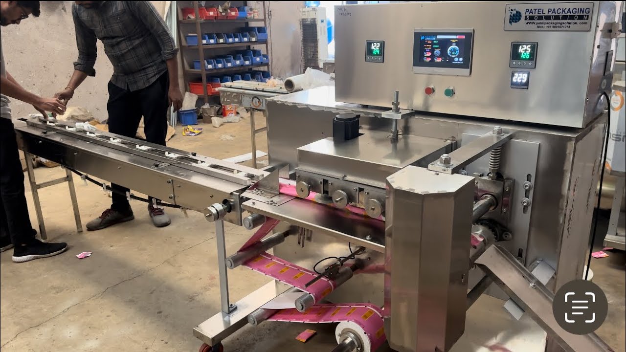 Flow Wrapping Machine ! Horizontal Flow Wrapping Machine - YouTube