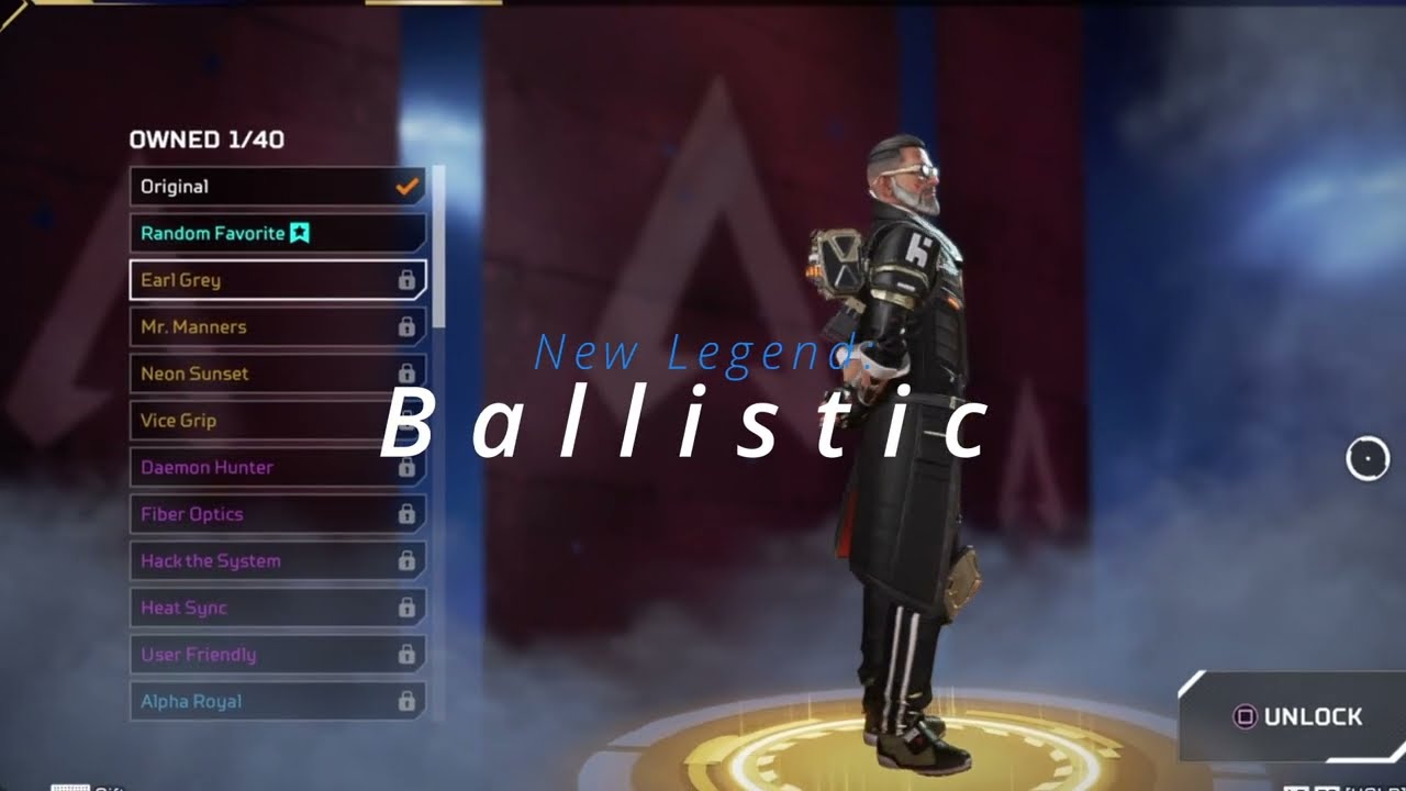 New Legend: BALLISTIC! (Apex Legends)