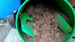 Easiest way to make mixture of sawdust and paper for your briquettes