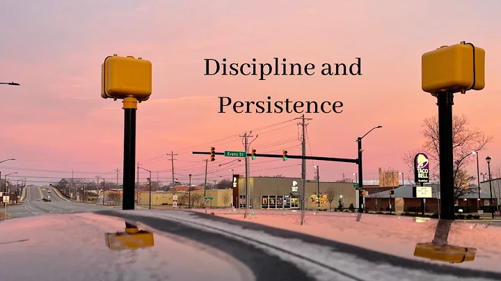 Using Discipline and Persistence to Win in Life