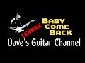 LESSON - Baby Come Back by Player