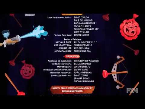 The Angry Birds Movie (2016) End Credits FXM