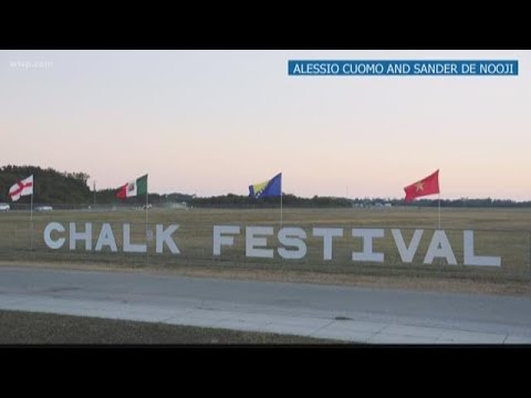 Video: Vad Du Kan Förvänta Dig Vid International Chalk Festival I Venedig, Florida