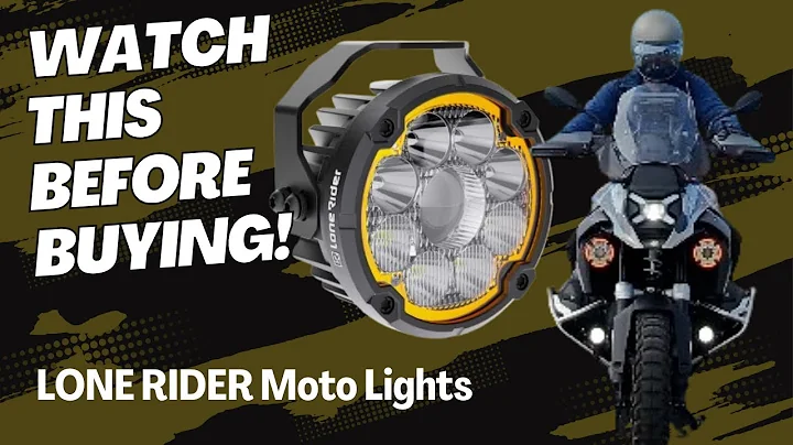 Lone Rider Lights’ Biggest Problem: Dim DRLs! Watch Before Buying!