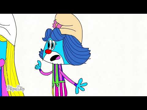 Smurfette Accidentally Inflates 3 Smurf Girls The Smurfs 2021