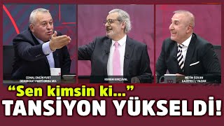 Stüdyoda ipler gerildi! Cemal Enginyurt ile Metin Özkan arasında 'milliyetçilik' tartışması
