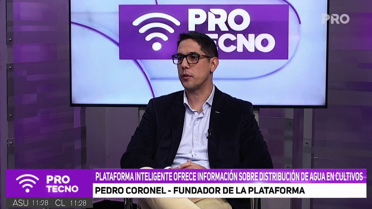 Plataforma inteligente ofrece información sobre distribución de agua en cultivos