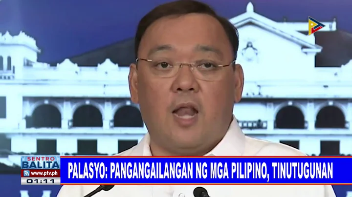 Palasyo: Pangangailangan ng mga Pilipino, tinutugunan