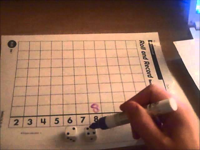 Roll and Record - 2 Dice {Differentiated}