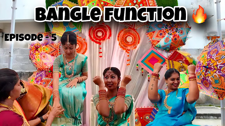 Monakku Marriage Bangle function 🎉 Episode - 5 Mama with Babyma