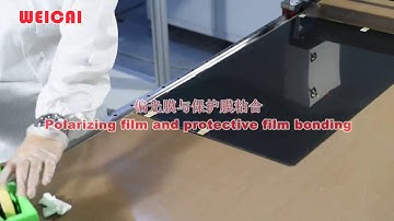 LCD Screen Polarizing Stick Film Machine