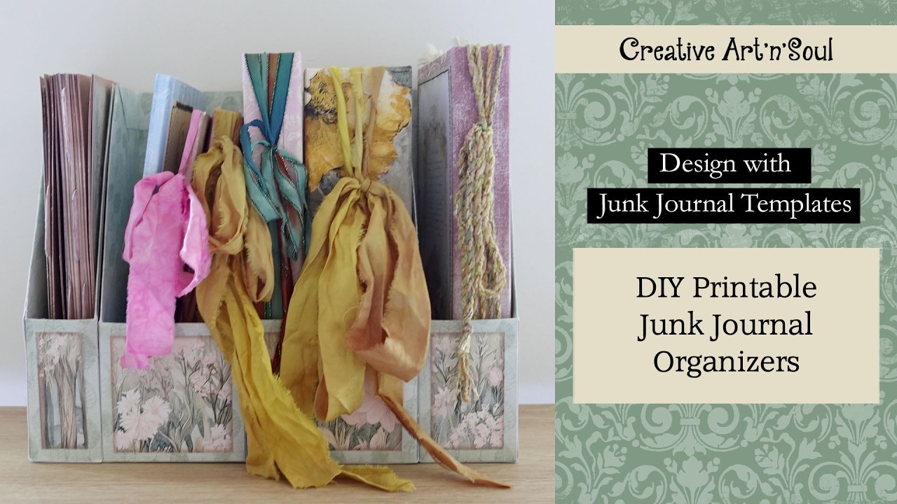 Design with Junk Journal Templates: DIY Printable Junk Journal ...
