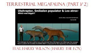 Paleo Talk (9) - Feat. an Australian Paleoartist HARRY WILSON/ Terrestrial Megafauna Charts (1/2)
