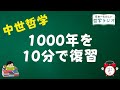 中世哲学1000年の歴史を10分で総ざらい!「理性と信仰の物語」の先に見えたのは、「人権思想のルーツは普遍論争にある」という仮説だった 【中世哲学11】 #47