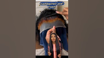 DIY: Repareer overgebleekte pruikknopen ✅