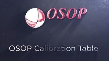 OSOP Calibration Table (How to Setup and Use)