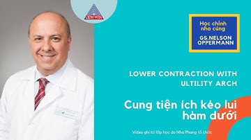 Cung tiện ích kéo lui hàm dưới | Lower contraction with Utility Arch