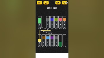 【Water Sort Puzzle】 Level 1355