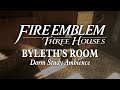 Byleths room  dorm study ambience relaxing fire emblem music to study relax  sleep