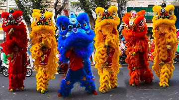 Múa Lân Tết 2025 Hay Nhất / LSR Tinh Anh Đường nhảy Mai Hoa Thung