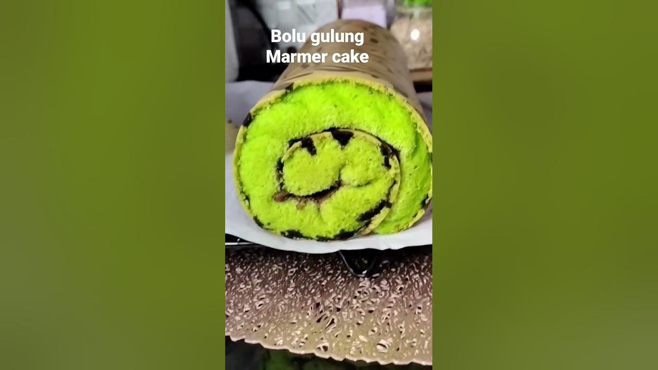 Bolu gulung pandan dan marmer cake by  @by_lidar_lindra